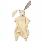 Doudou bébé coton bio tino mousseline ecru hoppa® - doudou bio Doudou bébé coton bio tino mousseline ecru hoppa® - doudou bio