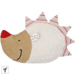 Doudou bouillotte s�che epeautre efie h�risson nature 28 cm coton b
