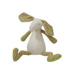 Doudou coton organic bio lapin color 38 cm - doudou bio naturel efie