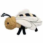 Doudou hochet fabelab® abeille 17 cm coton bio gots fabelab® - h Doudou hochet fabelab® abeille 17 cm coton bio gots fabelab® - h