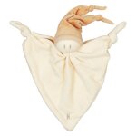Doudou keptin - jr coton bio brun naturel zmooz large 24cm - doudou bio