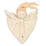 Doudou keptin - jr coton bio zmooz small p�che - doudou bio