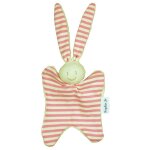 Doudou keptin - jr little rabby rose 18cm - doudou ecologique Doudou keptin - jr little rabby rose 18cm - doudou ecologique