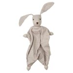 Doudou lange bébé coton bio tino mousseline gris hoppa® - doudou bio Doudou lange bébé coton bio tino mousseline gris hoppa® - doudou bio