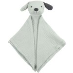 Doudou lange de mousseline chien albetta� 35cm coton bio - lange