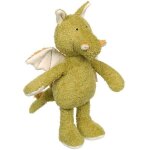 Doudou peluche dragon 27cm green sigikid� - doudou coton bio