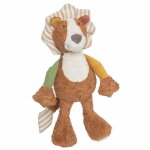 Doudou peluche lion ray 30cm green sigikid - peluche bio
