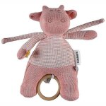Doudou peluche musicale coton bio lola rose noukie's - bb bio
