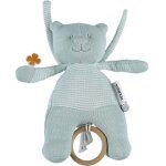 Doudou peluche musicale coton bio nouky menthe noukie's - bb bio