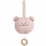 Doudou peluche musicale tricotée little chums souris lässig® coton bi Doudou peluche musicale tricotée little chums souris lässig® coton bi
