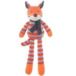 Doudou peluche organic farm buddies? renard frenchy coton bio - d