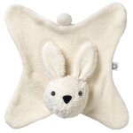 Doudou plat anika lapin cru coton bio franck & fischer - doudou p