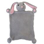 Doudou plat apple park? lapin bunny coton bio - jouets bio