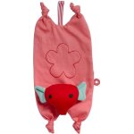 Doudou plat attache tétine franck & fischer eléphant rose mimi - d Doudou plat attache tétine franck & fischer eléphant rose mimi - d