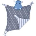 Doudou plat bio hippo jojo 32 cm apple park? - jouets bio apple park?