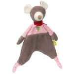 Doudou plat bio sigikid souris green - doudou bio