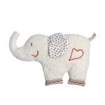 Doudou plat coton organic bio elephant 30 cm efie® - doudou bio Doudou plat coton organic bio elephant 30 cm efie® - doudou bio