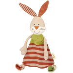 Doudou plat sigikid lapin bio green ray 30 cm - doudou bio