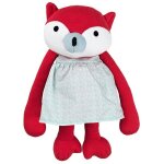 Doudou poupe coton bio grande peluche renard 'millie' 32cm franck &