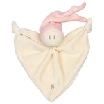 Doudou zmooz small keptin - jr coton bio saumon - doudou naissance