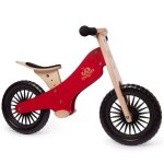 Draisienne en bois classique kinderfeets� 12 pouces rouge cerise -