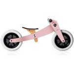 Draisienne en bois wishbone bike 2 en 1 classic rose - draisienne