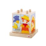 Empilable cubes ferme sevi 1831 - jouets en bois