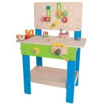 tabli en bois hape 'master workbench' hape - jouets bio hape