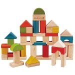 Everearth® cubes blocs de construction seau 50 pièces - jouets bois Everearth® cubes blocs de construction seau 50 pièces - jouets bois
