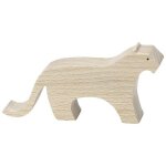 Figurine en bois pompon panth�re vilac� - jouets en bois fran�ais