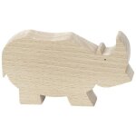 Figurine en bois pompon rhinocéros vilac® - jouets en bois fabriqués Figurine en bois pompon rhinocéros vilac® - jouets en bois fabriqués