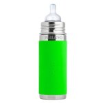 Gourde biberon �volutif inox � t�tine isotherme 260 ml pura� kiki - g