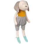 Grande peluche sigikid chien 'vintage 50's signature' 60cm -