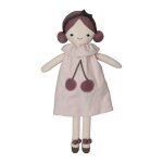 Grande poupée de tissu tarte aux cerise fabelab® 40 cm coton bio g Grande poupée de tissu tarte aux cerise fabelab® 40 cm coton bio g