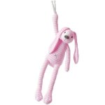 Happy horse lapin reece peluche musicale rose 34 cm - doudou lapin