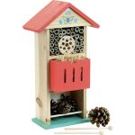 Hotel � insectes en bois d�cor� 33cm vilac� - article en bois d�c