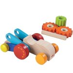 Jeu de blocs  visser tracteur haba - cubes & construction