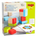 Jeu en bois assemblage 3d '4x4' haba - jeu rflexion