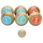 Jeu en bois boules de ptanque retro vilac - jouets en bois france