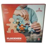 Jeu en bois construction montessori flockmen� 100 pi�ces avec s