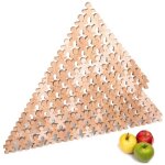 Jeu en bois construction montessori flockmen� 100 pi�ces sans s