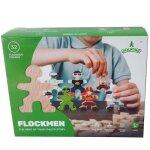 Jeu en bois construction montessori flockmen� 32 pi�ces avec s