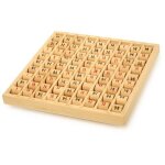 Jeu en bois table de multiplication small foot by legler - jouets