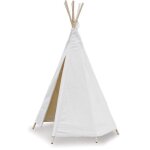 Jeu en bois tente tipi d'indien cru vilac - jouets en bois france