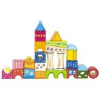Jeu de cubes chteau fort fantasia - jouets bio hape