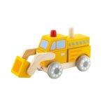 Jeu embo�tement bulldozer s�vi - jouets en bois