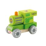 Jeu embo�tement train s�vi - jouets en bois