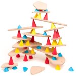 Jeu d'quilibre en bois piks big kit 64 pices oppi - jouets p