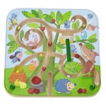Jeu magntique labyrinthe dans l'arbre haba - circuit billes