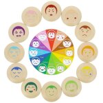 Jeu de mmo 'expressions & emotions plantoys - jouet en bois